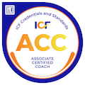 Badge coach certifié ACC par la fédération internationale de coaching ICF